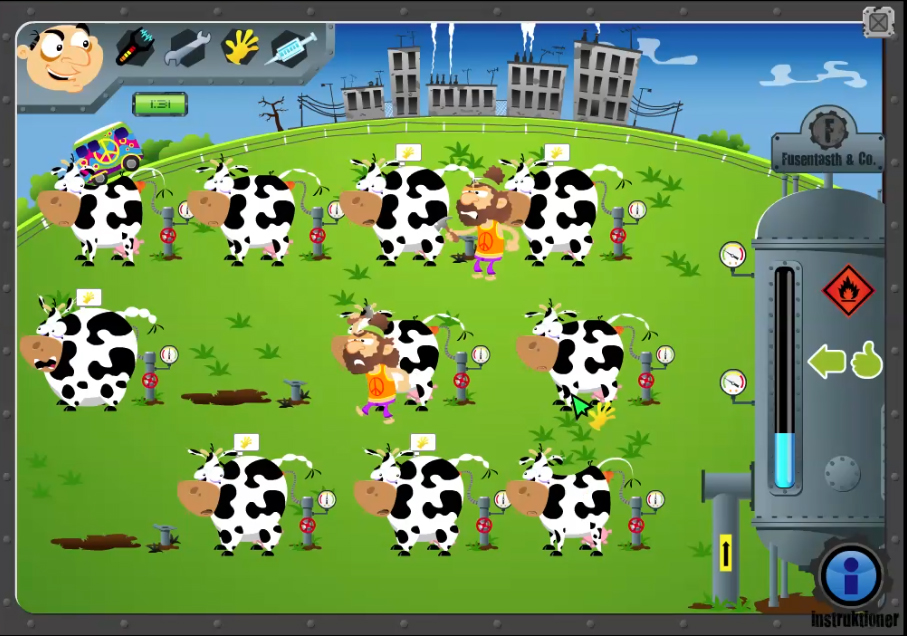 Cow-fart farming in action. Beware of the hippies!